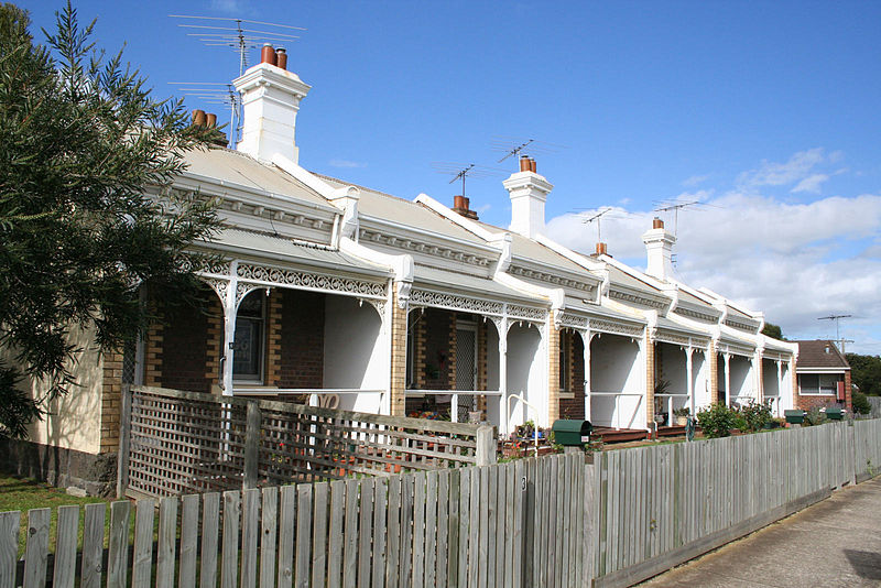 Geelong Bungalow Roofing Style: Austin Hall and Austin Terraces